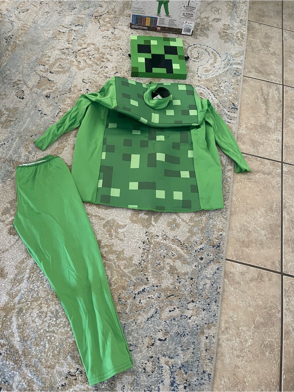 MINECRAFT CREEPER COSTUME